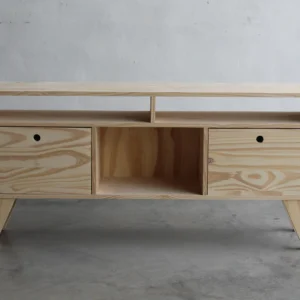 rack retro 2 puertas y estante